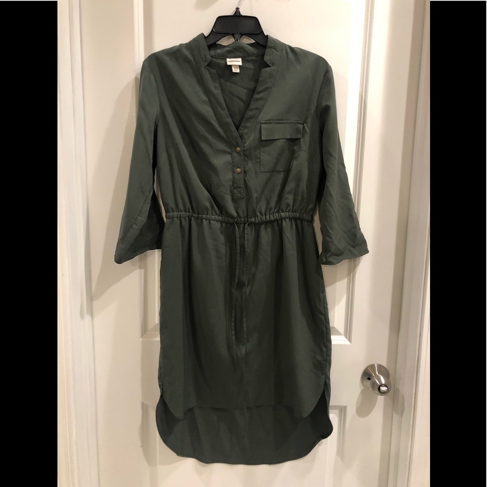 Merona Olive Green Ladies Dress